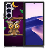The Owl Purple Midnight Samsung Galaxy Z Fold 7 5G Case BC0098
