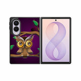 The Owl Purple Midnight Samsung Galaxy Z Fold 8 Case BC0098
