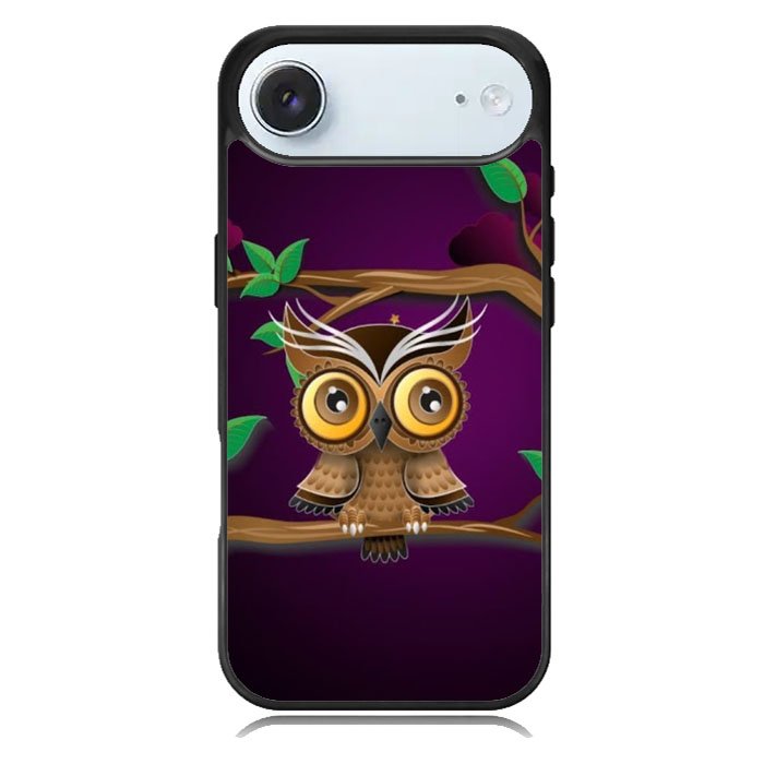 The Owl Purple Midnight iPhone 17 Air Case BC0098