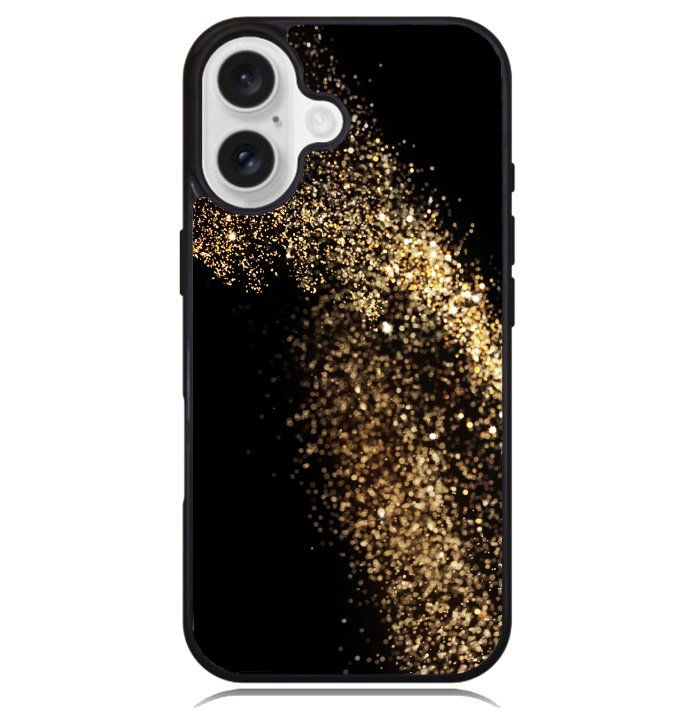 Black Sparkle Case iPhone 16 BC0094