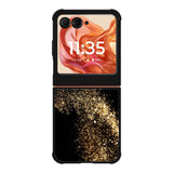 Black Sparkle Motorola Moto Razr 2025/2024 , Moto Razr 60/50 Case BC0094