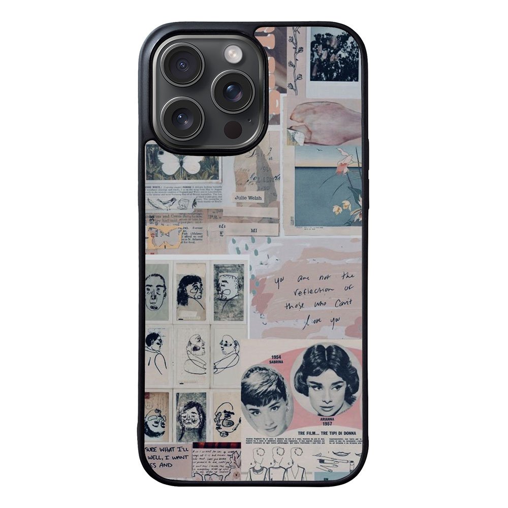 Vintage Retro 90's Aesthetic Case iPhone 15 Pro BC0093