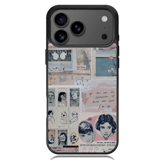 Vintage Retro 90's Aesthetic iPhone 17 Pro Case BC0093