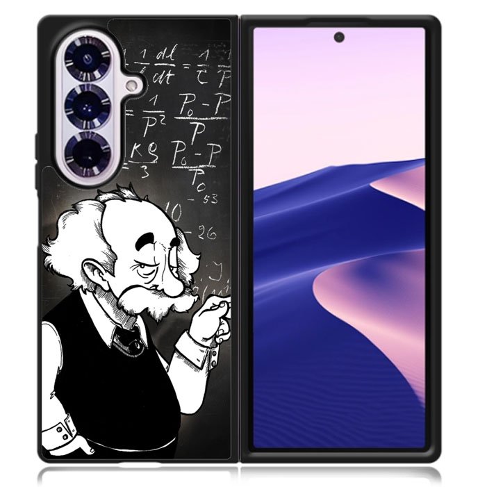 Albert Einsten Samsung Galaxy Z Fold 7 5G Case BC0090