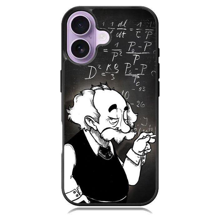 Albert Einsten iPhone 17 Case BC0090