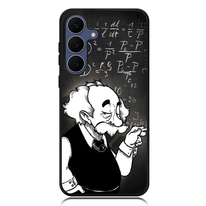 Albert Einsten Samsung Galaxy S25 FE Case BC0090