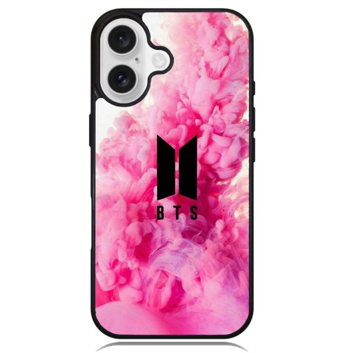 Pink Smoke BTS Case iPhone 16 BC0089