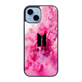Pink Smoke BTS Case iPhone 15 BC0089