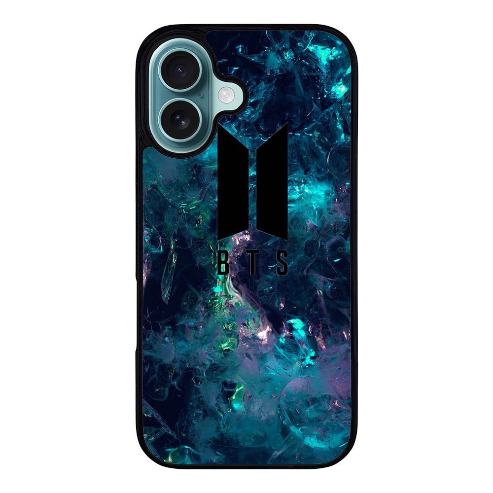 BTS Grunge Pattern Case iPhone 16 Plus BC0088
