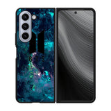 BTS Grunge Pattern Case Samsung Galaxy z Fold 5 5G BC0088