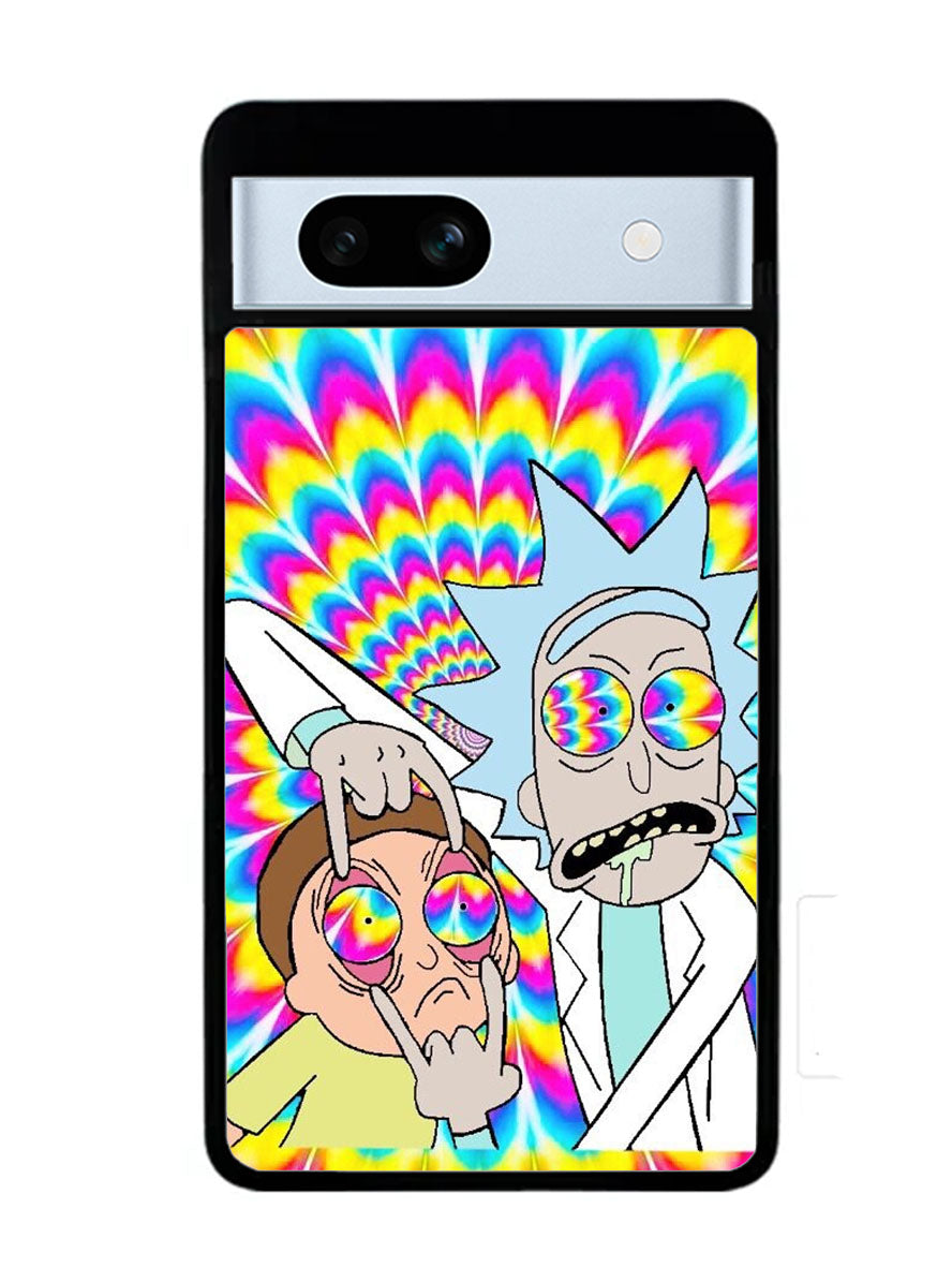 Rick And Morty Streaked Google Pixel 7A Case
