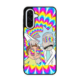 Rick And Morty Streaked Samsung Galaxy A36 Case FE6168