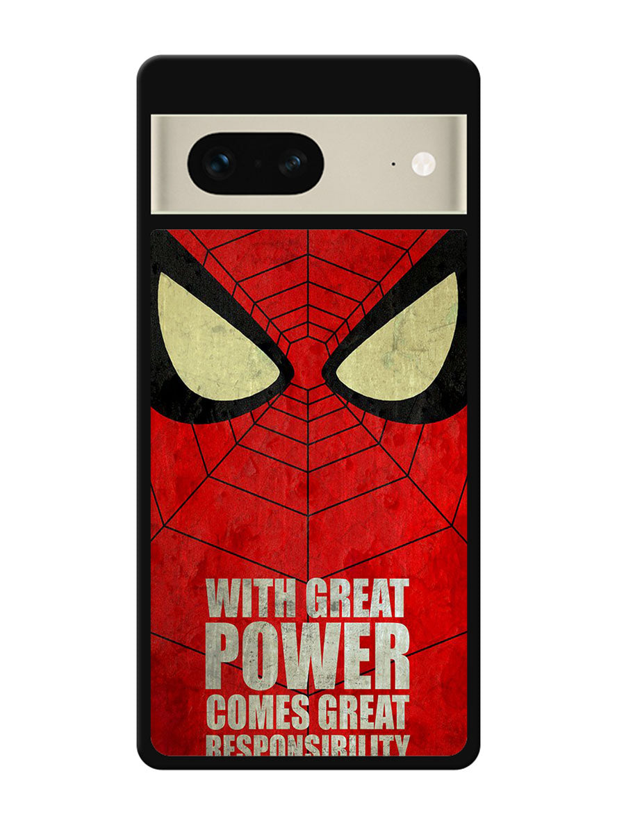 Quotes Spider-Man Google Pixel 7 Case