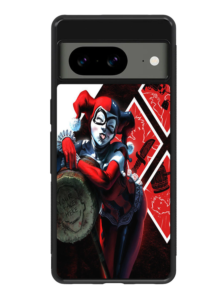 Mallet in Harley Quinn Google Pixel 8a Case