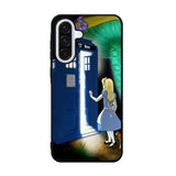 Alice Wonderland On Tardis Samsung Galaxy A36 Case FE6713