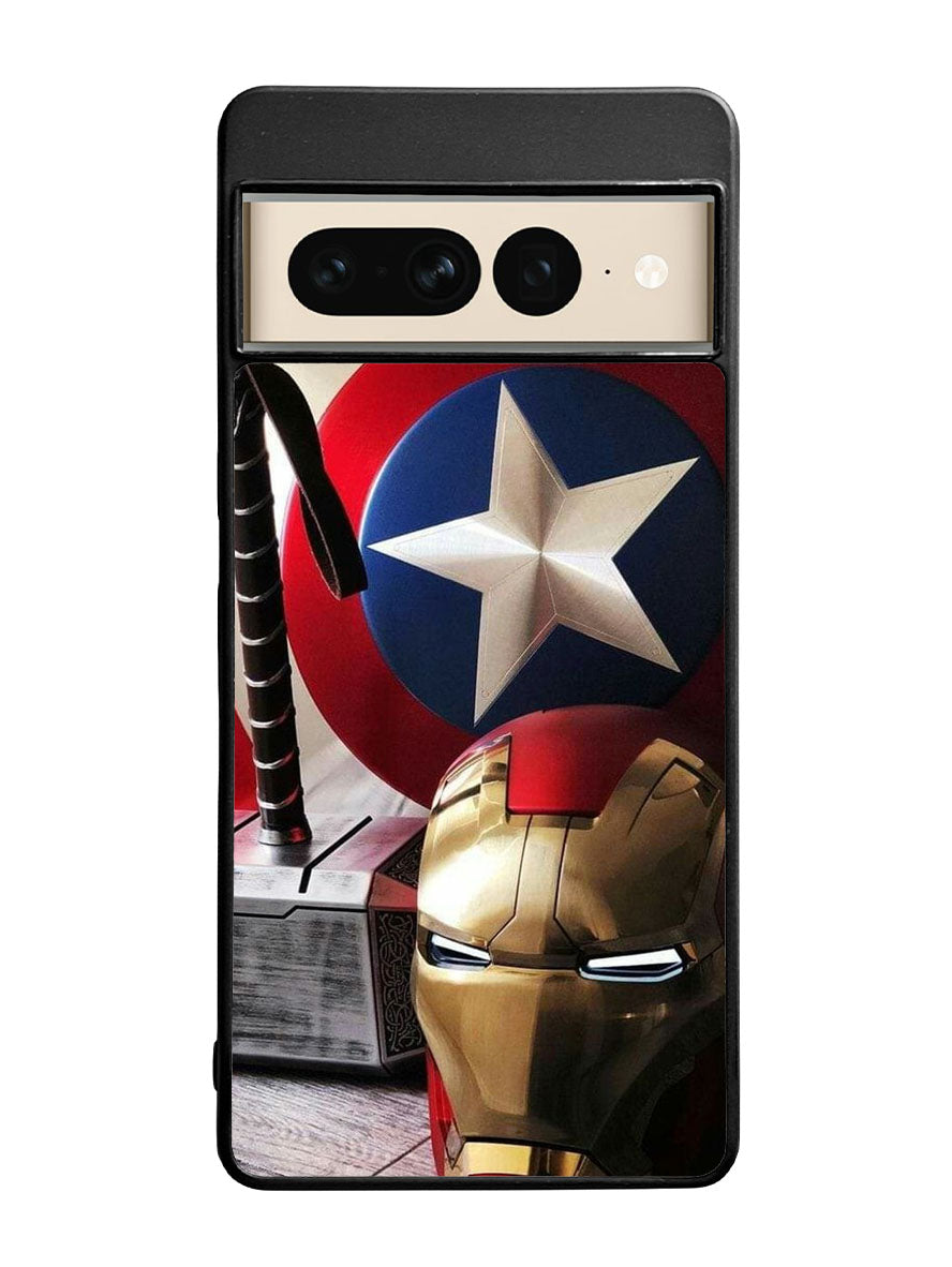 Marvel Heroes 1st Google Pixel 7 Pro Case