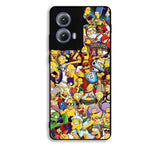 Simpsons All Characters Motorola Moto Edge 2024 Case FE0894