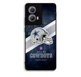 Helmed Cowboys Dallas Motorola Moto Edge 2024 Case FE6504