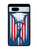 Captain America Blue Google Pixel 7A Case