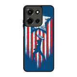 Captain America Blue Motorola Moto G 5G 2025 Case FE4404