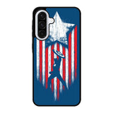 Captain America Blue Samsung Galaxy A56 Case FE4404