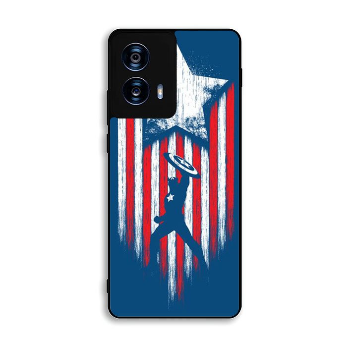 Captain America Blue Motorola Moto G Power 5G 2024 Case FE4404