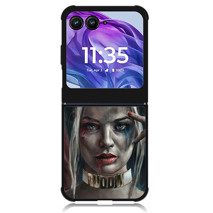 Harley Quinn 1st Motorola Moto Razr 2024 , Moto Razr 50 Case