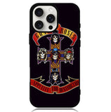 Rock Bands Guns N Roses Case iPhone 16 Pro Max BC1045
