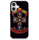 Rock Bands Guns N Roses Case iPhone 16 BC1045