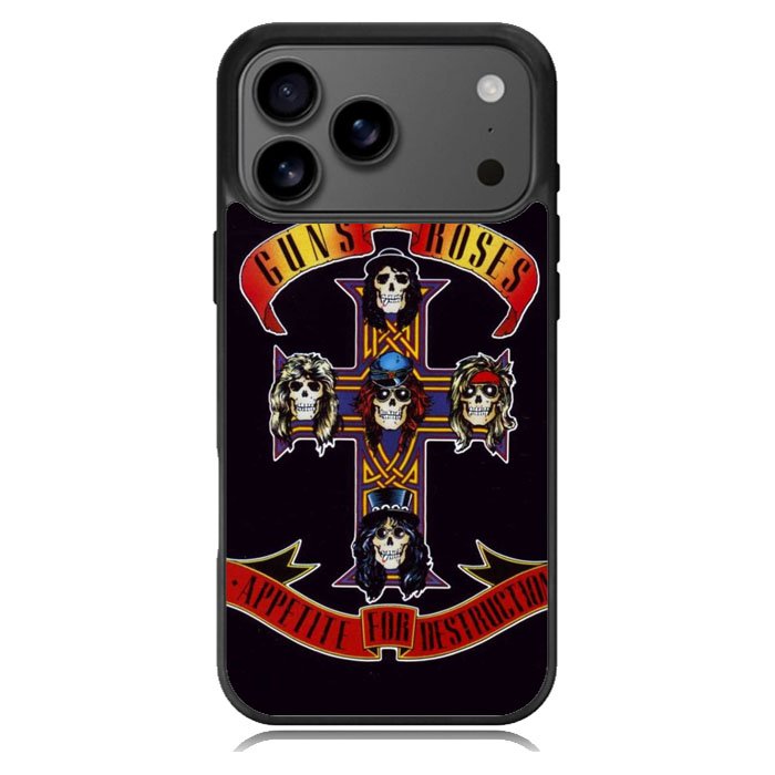 Rock Bands Guns N Roses iPhone 17 Pro Max Case BC1045