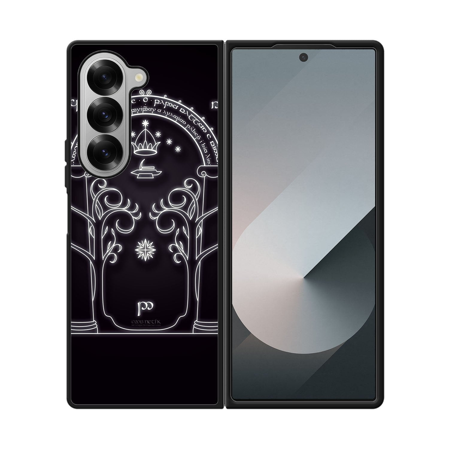 Magic Gate Of Moria Lord Of The Ring The Hobbit Case Samsung Galaxy Z Fold 6 5G BC1046