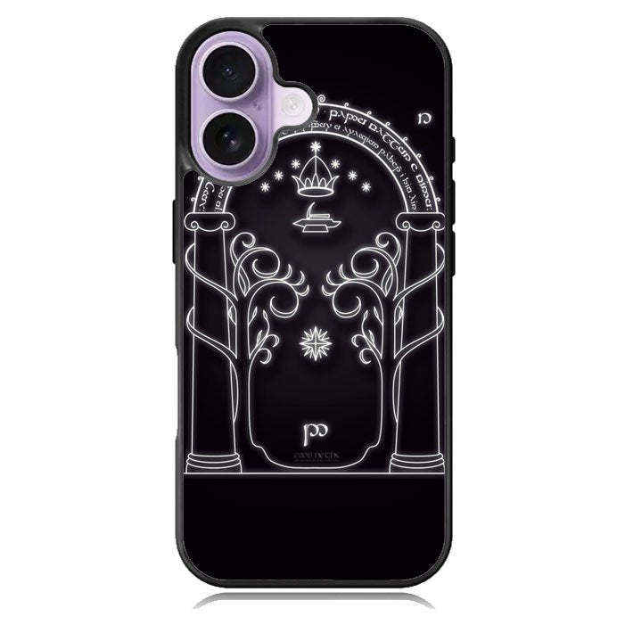 Magic Gate Of Moria Lord Of The Ring The Hobbit iPhone 17 Case BC1046