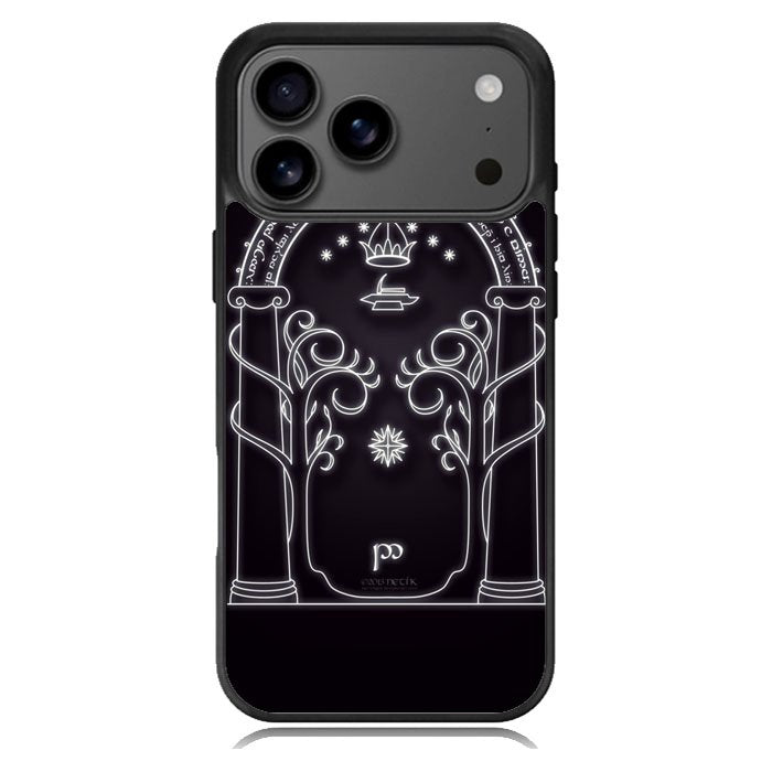 Magic Gate Of Moria Lord Of The Ring The Hobbit iPhone 17 Pro Case BC1046