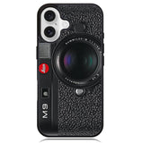 Black M9 Leica Camera iPhone 16 Plus Case