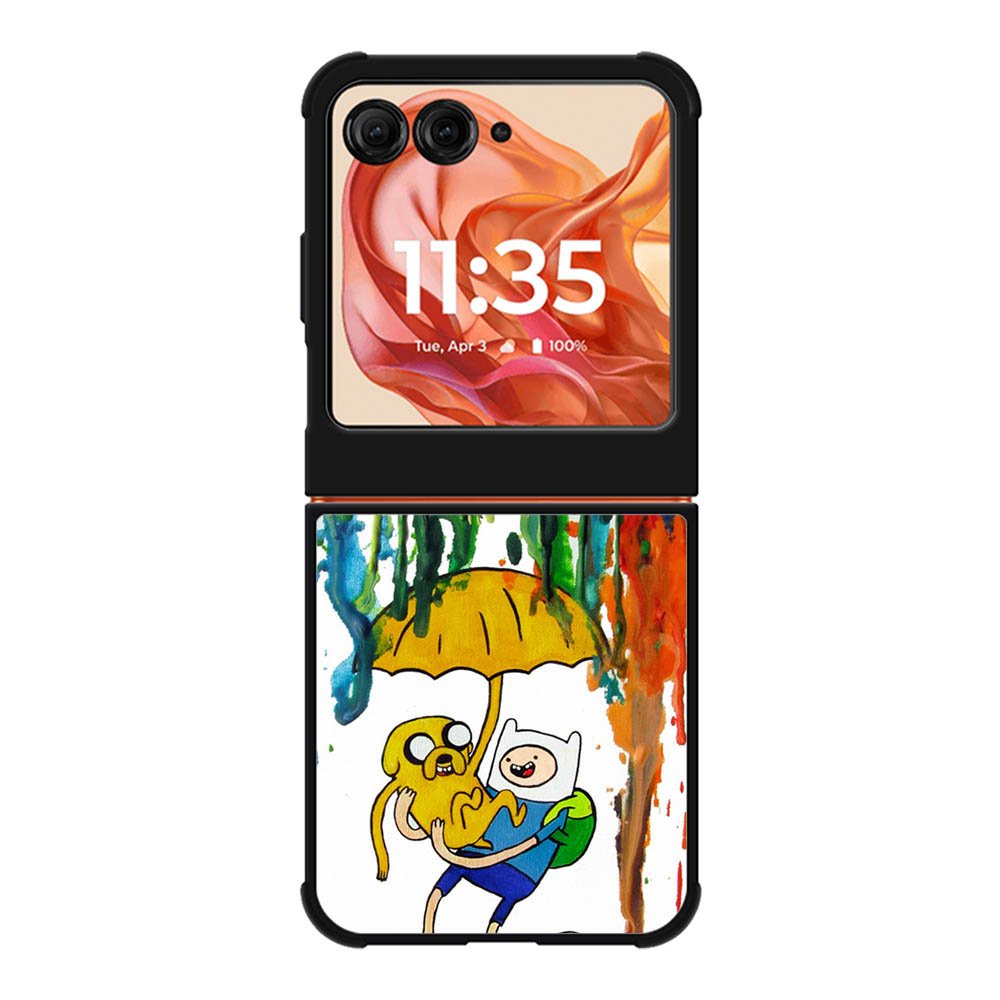 Adventure Time Painting Motorola Moto Razr 2025/2024 , Moto Razr 60/50 Case BC1048