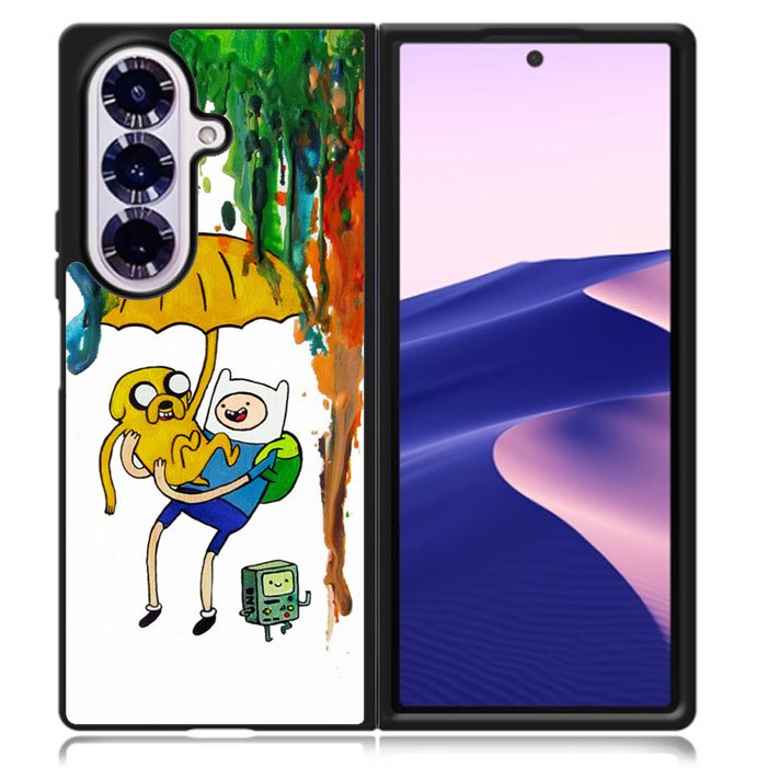 Adventure Time Painting Samsung Galaxy Z Fold 7 5G Case BC1048