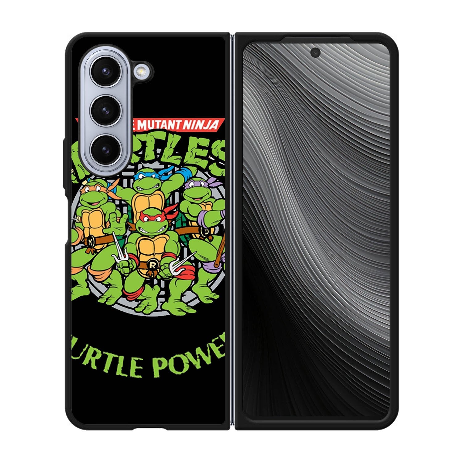 Teenage Mutant Ninja Turtles TMNT Heroes Cartoon Case Samsung Galaxy z Fold 5 5G BC1049