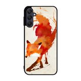 Watercolor art orange red fox animal Samsung Galaxy A25 5G Case BC1052