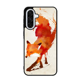 Watercolor art orange red fox animal Samsung Galaxy A36 Case FE5985