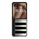 Piano Design Motorola Moto RAZR Plus 2025 Case