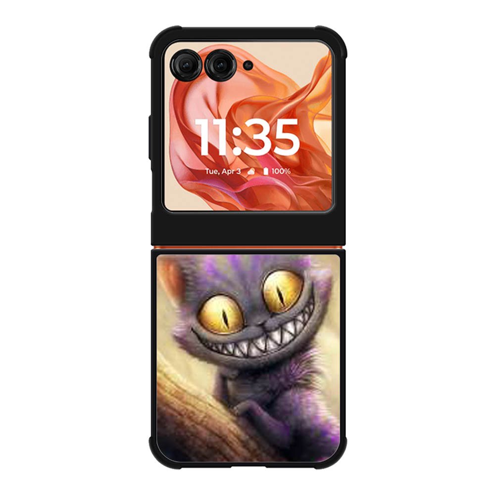 Cheshire Cat Alice in Wonderland Motorola Moto Razr 2025/2024 , Moto Razr 60/50 Case BC1055