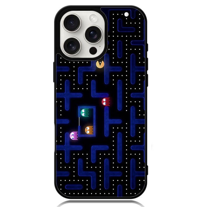 Pacman Game Z0602 iPhone 16 Pro Max Case