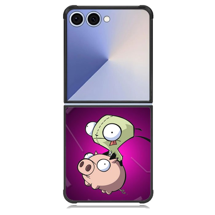 Invader Zim Gir Piggy Samsung Galaxy Z Flip 7 Case BC1056