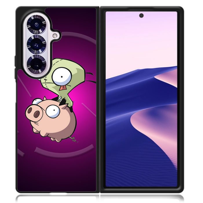 Invader Zim Gir Piggy Samsung Galaxy Z Fold 7 5G Case BC1056