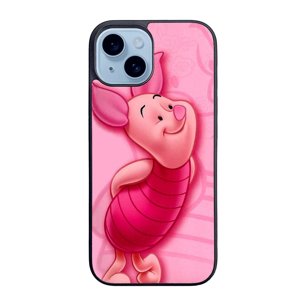 The Piglet Pink Winnie Pooh Case iPhone 15 BC1060