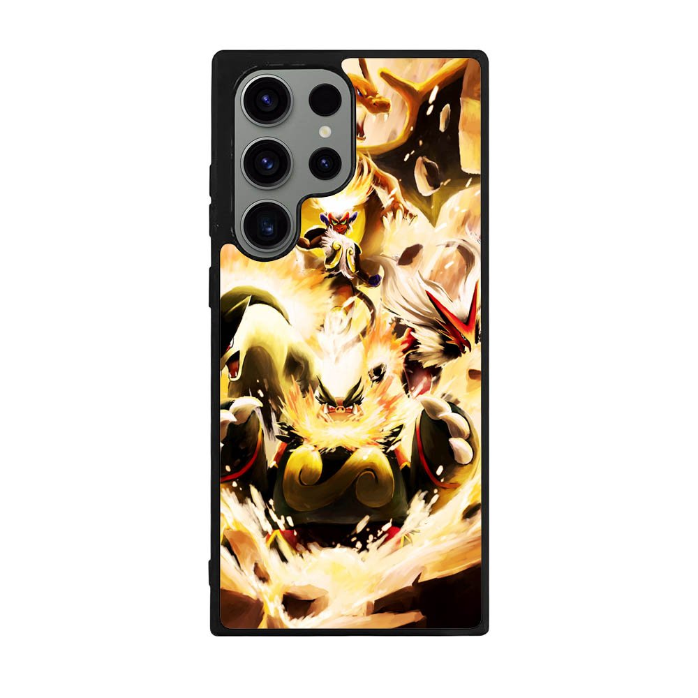 Pokemon Charizard Infernape Case Samsung Galaxy S24 Ultra 5G BC1061