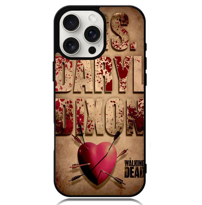 The Walking Dead Mrs Dixon Case iPhone 16 Pro BC1065