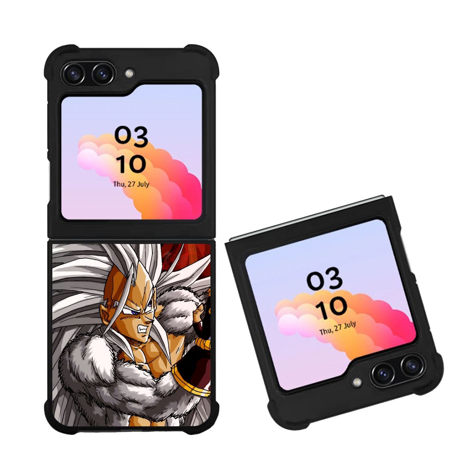 Vegeta Super Saiyan 5 Dragon Ball Case Samsung Galaxy Z Flip 5 5G BC1067