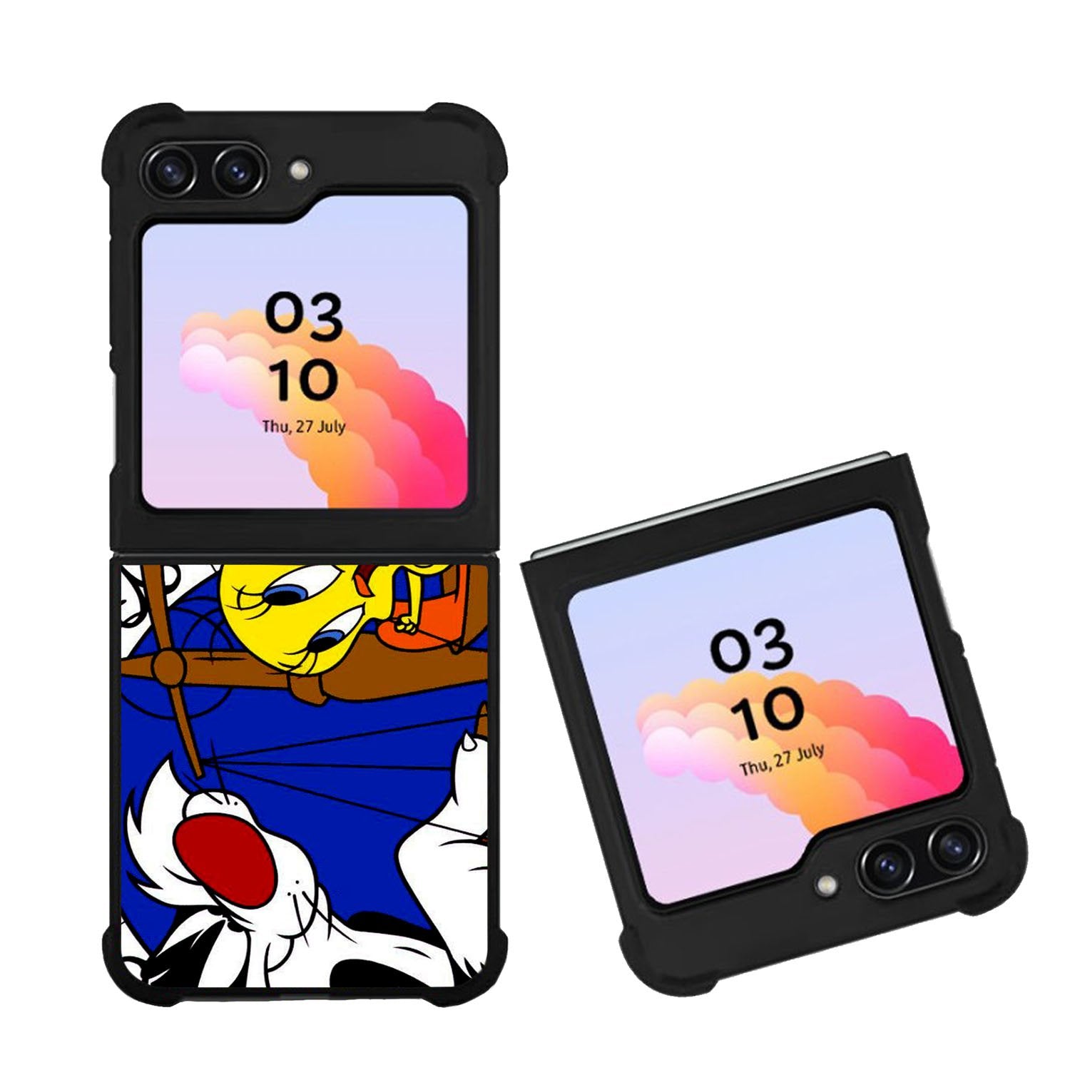 tweety bird and sylvester Case Samsung Galaxy Z Flip 5 5G BC1070