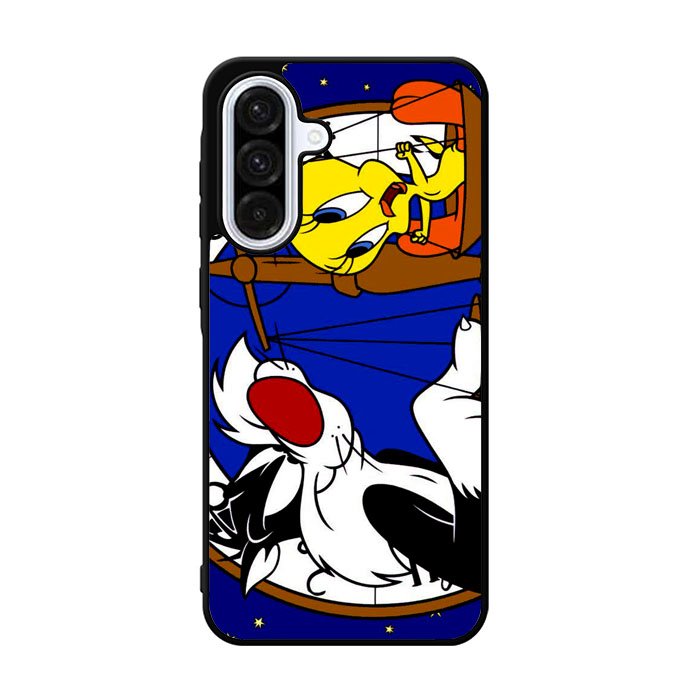 tweety bird and sylvester Samsung Galaxy A36 Case BC1070